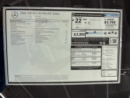 Mercedes-Benz C-Class AMG C 43 4MATIC Sedan 2026