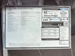 Mercedes-Benz EQS EQS 450 4MATIC Sedan 2026