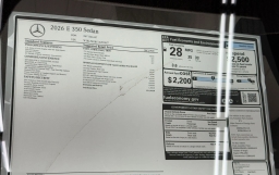Mercedes-Benz E-Class E 350 RWD Sedan 2026