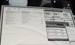 Mercedes-Benz E-Class AMG E 53 E 4MATIC+ Sedan 2026