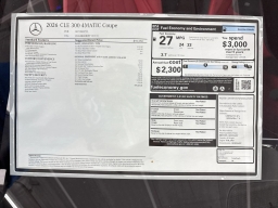 Mercedes-Benz CLE CLE 300 4MATIC Coupe 2026