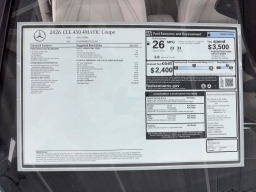 Mercedes-Benz CLE CLE 450 4MATIC Coupe 2026