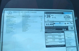 Mercedes-Benz CLE CLE 450 4MATIC Cabriolet 2026