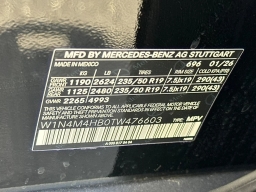 Mercedes-Benz GLB GLB 250 4MATIC SUV 2026