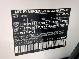 Mercedes-Benz GLB GLB 250 4MATIC SUV 2026