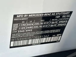 Mercedes-Benz GLB GLB 250 4MATIC SUV 2026