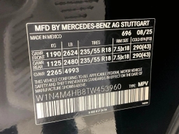 Mercedes-Benz GLB GLB 250 4MATIC SUV 2026