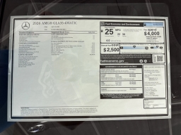 Mercedes-Benz GLA AMG GLA 35 4MATIC SUV 2026