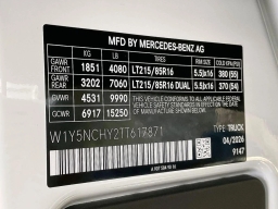 Mercedes-Benz Sprinter Cargo Van High Roof 4-Cyl Diesel HO 3500 High Roof I4 Diesel HO 170" RWD 2026