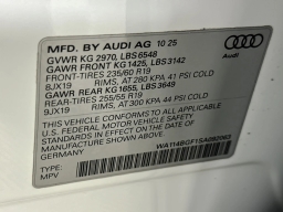 Audi Q6 e-tron Premium quattro 2025
