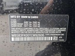 BMW M5 Base (A8) Sedan 2026