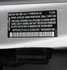 Porsche Panamera 4 E-Hybrid AWD 2026