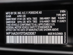 Porsche Cayenne Base AWD 2026