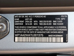 Porsche Macan Electric 4 AWD 2026