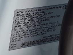 Audi RS Q8 performance quattro 2026