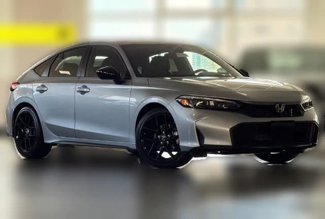 Honda Civic Hatchback Sport CVT 2026 — side view
