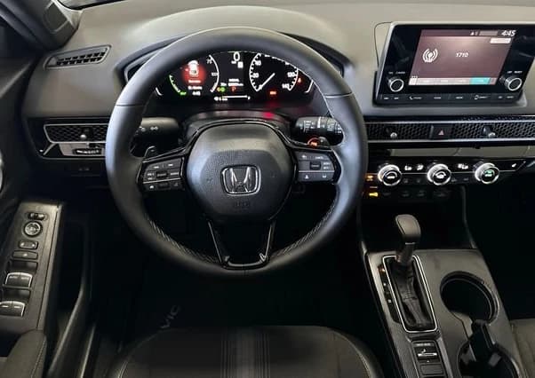 Honda Civic Hatchback Hybrid Sport CVT 2026 — side view