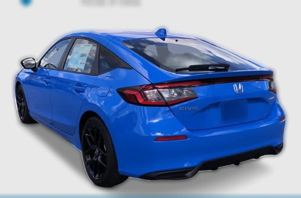 Honda Civic Hatchback Hybrid Sport CVT 2026 — side view