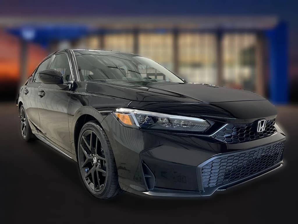 Honda Civic Hatchback Hybrid Sport CVT 2026 — side view