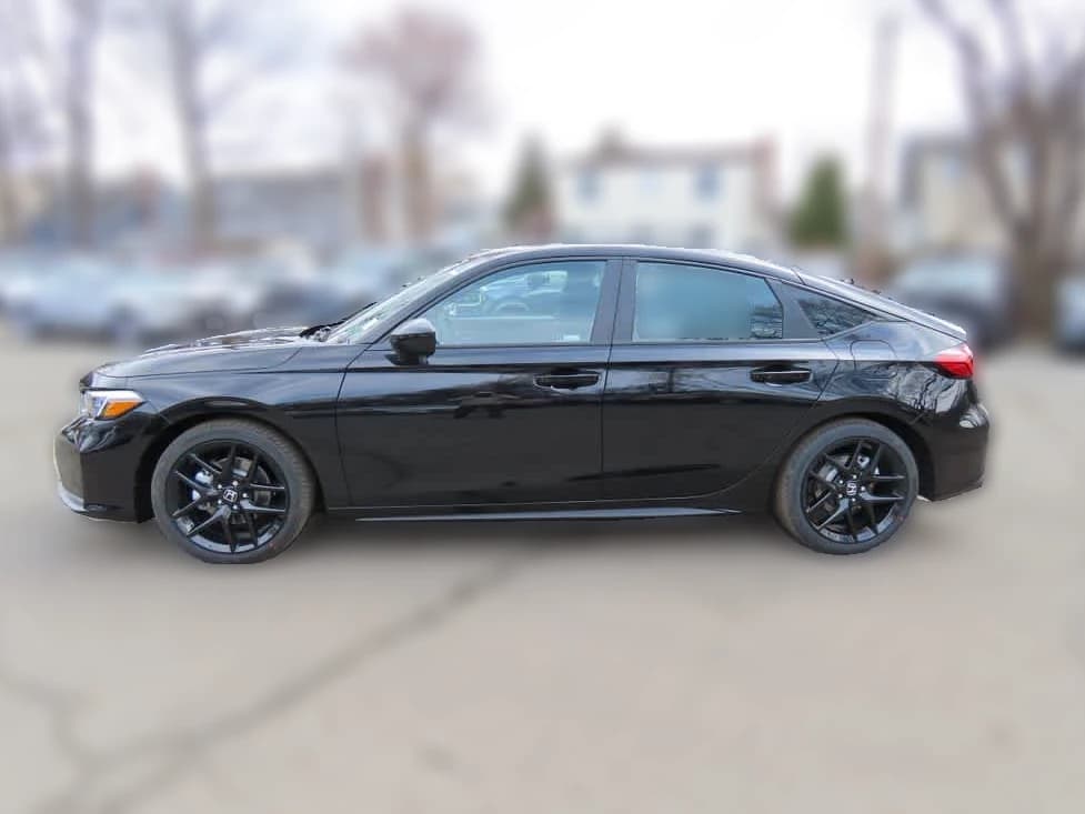 Honda Civic Hatchback Hybrid Sport CVT 2026 — side view