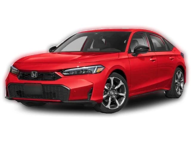 Honda Civic Hatchback Hybrid Sport Touring CVT 2026 — side view