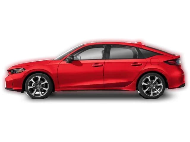 Honda Civic Hatchback Hybrid Sport Touring CVT 2026 — side view
