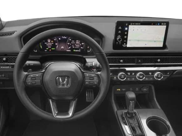 Honda Civic Hatchback Hybrid Sport Touring CVT 2026 — side view