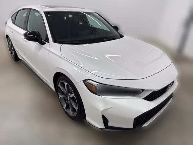 Honda Civic Hatchback Hybrid Sport Touring CVT 2026 — side view