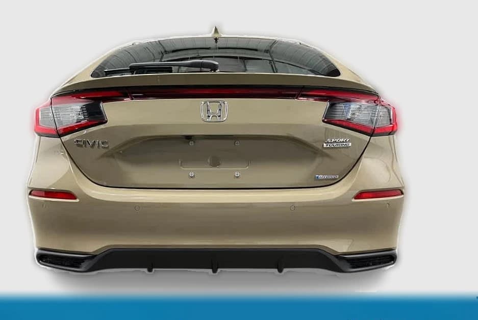 Honda Civic Hatchback Hybrid Sport Touring CVT 2026 — side view