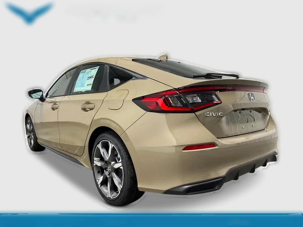 Honda Civic Hatchback Hybrid Sport Touring CVT 2026 — side view