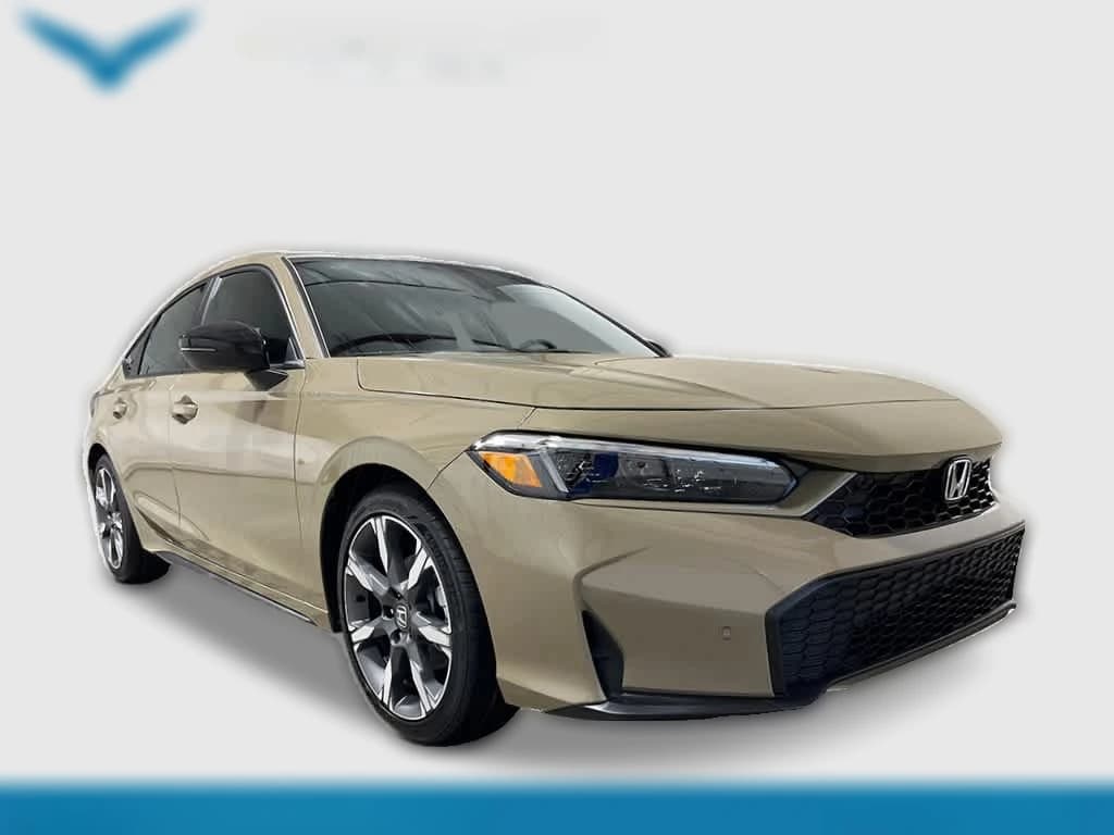 Honda Civic Hatchback Hybrid Sport Touring CVT 2026 — side view