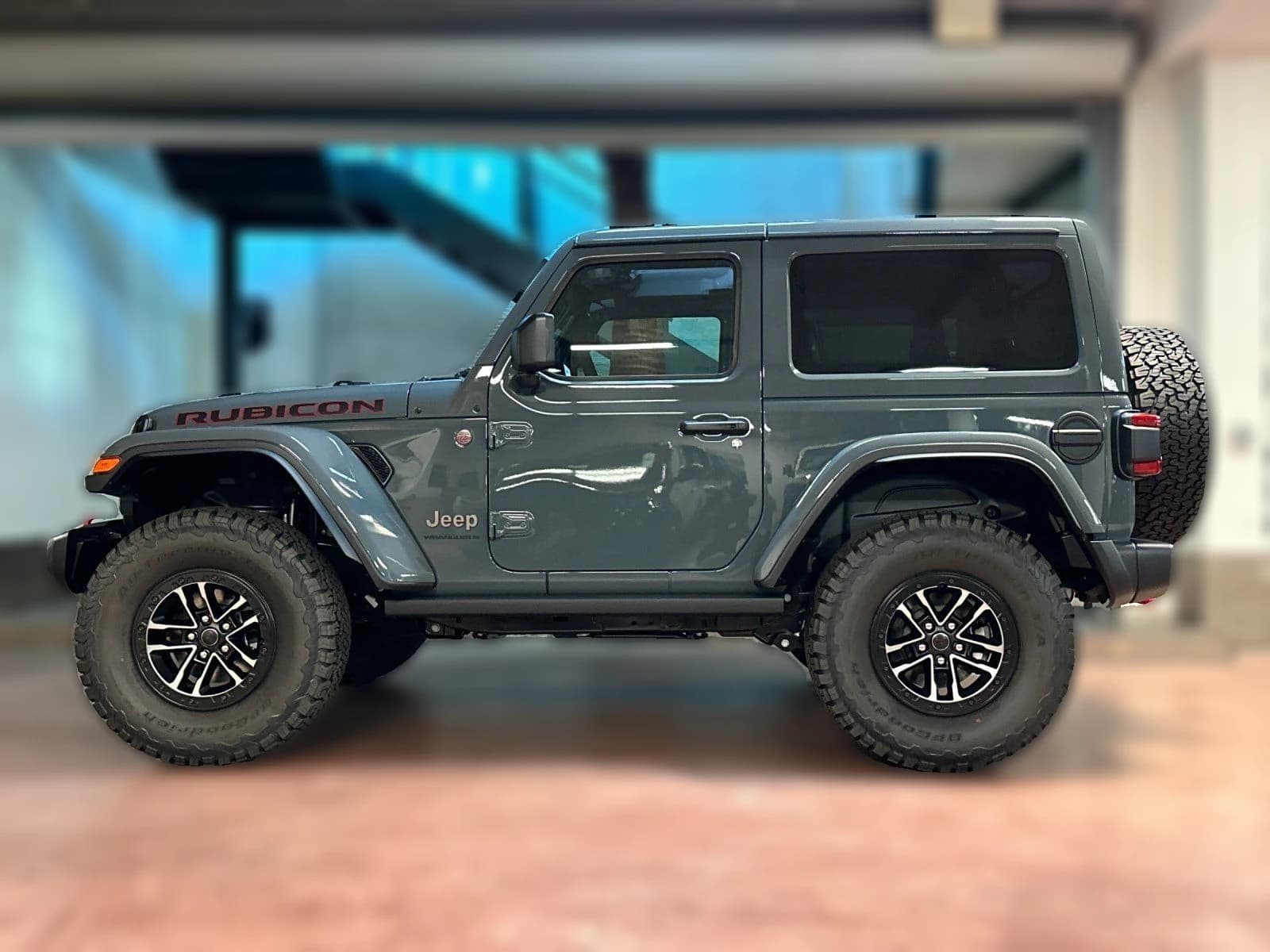 Jeep Wrangler Rubicon 2 Door 4x4 2025 — side view