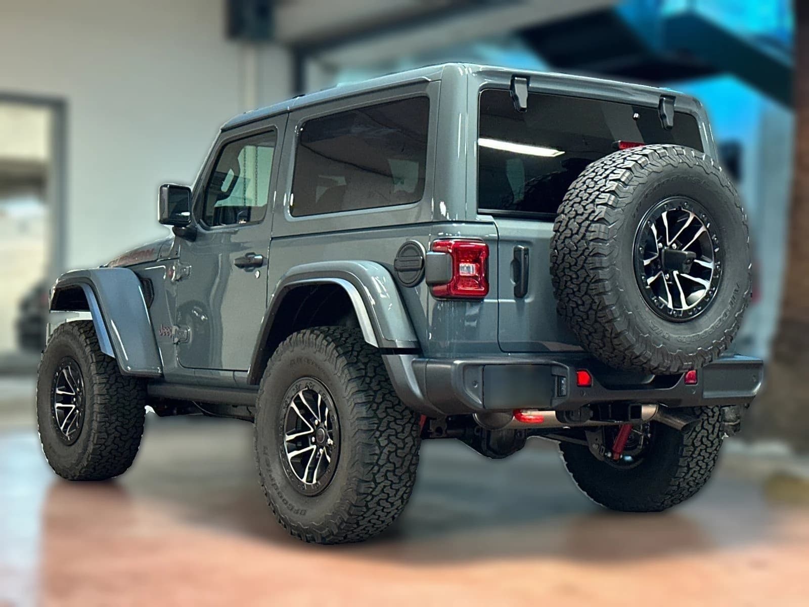 Jeep Wrangler Rubicon 2 Door 4x4 2025 — side view