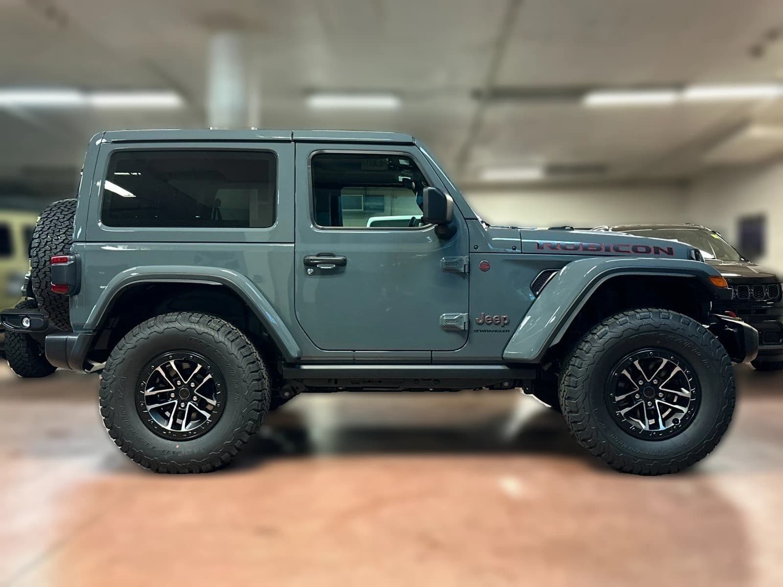 Jeep Wrangler Rubicon 2 Door 4x4 2025 — side view