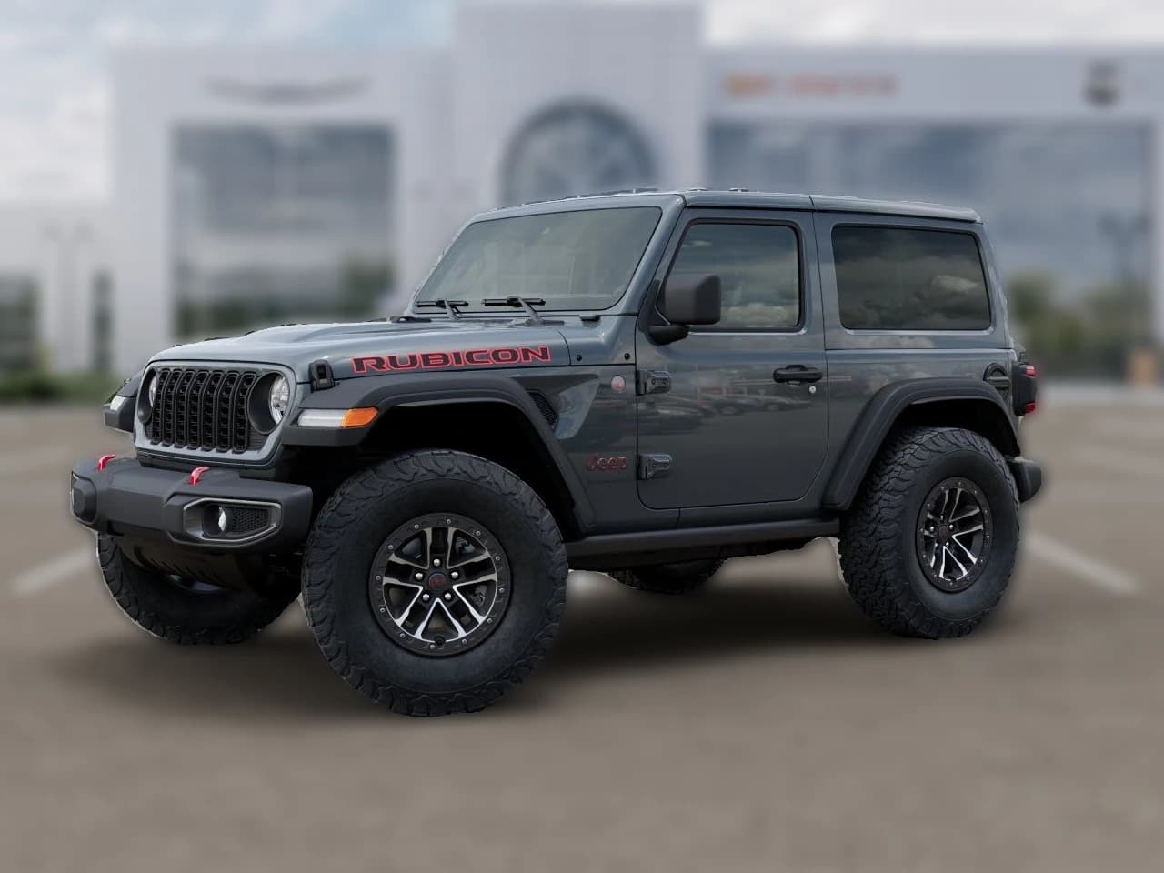 Jeep Wrangler Rubicon 2 Door 4x4 2025 — side view