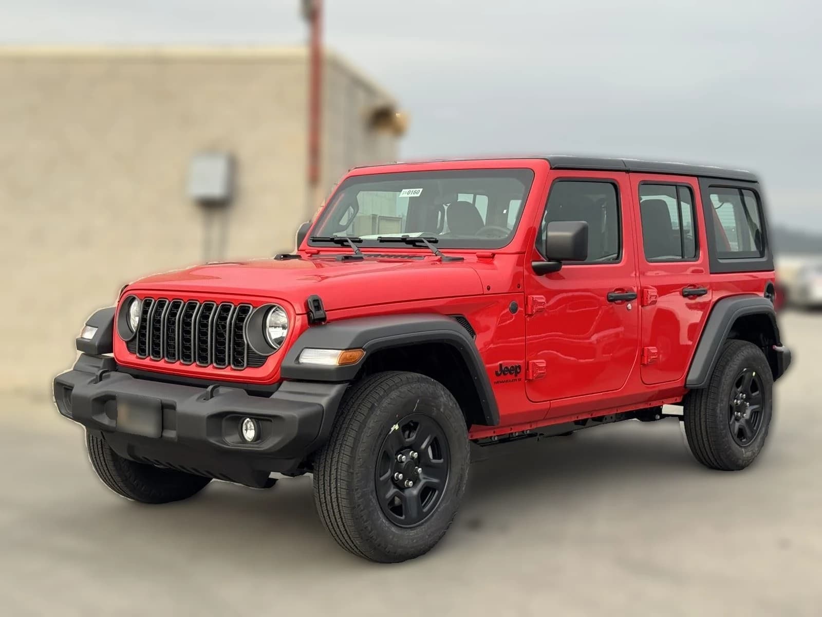 Jeep Wrangler Sport 4 Door 4x4 2026 — side view