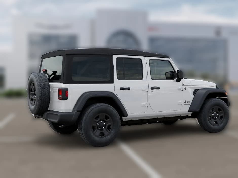 Jeep Wrangler Sport 4 Door 4x4 2026 — side view