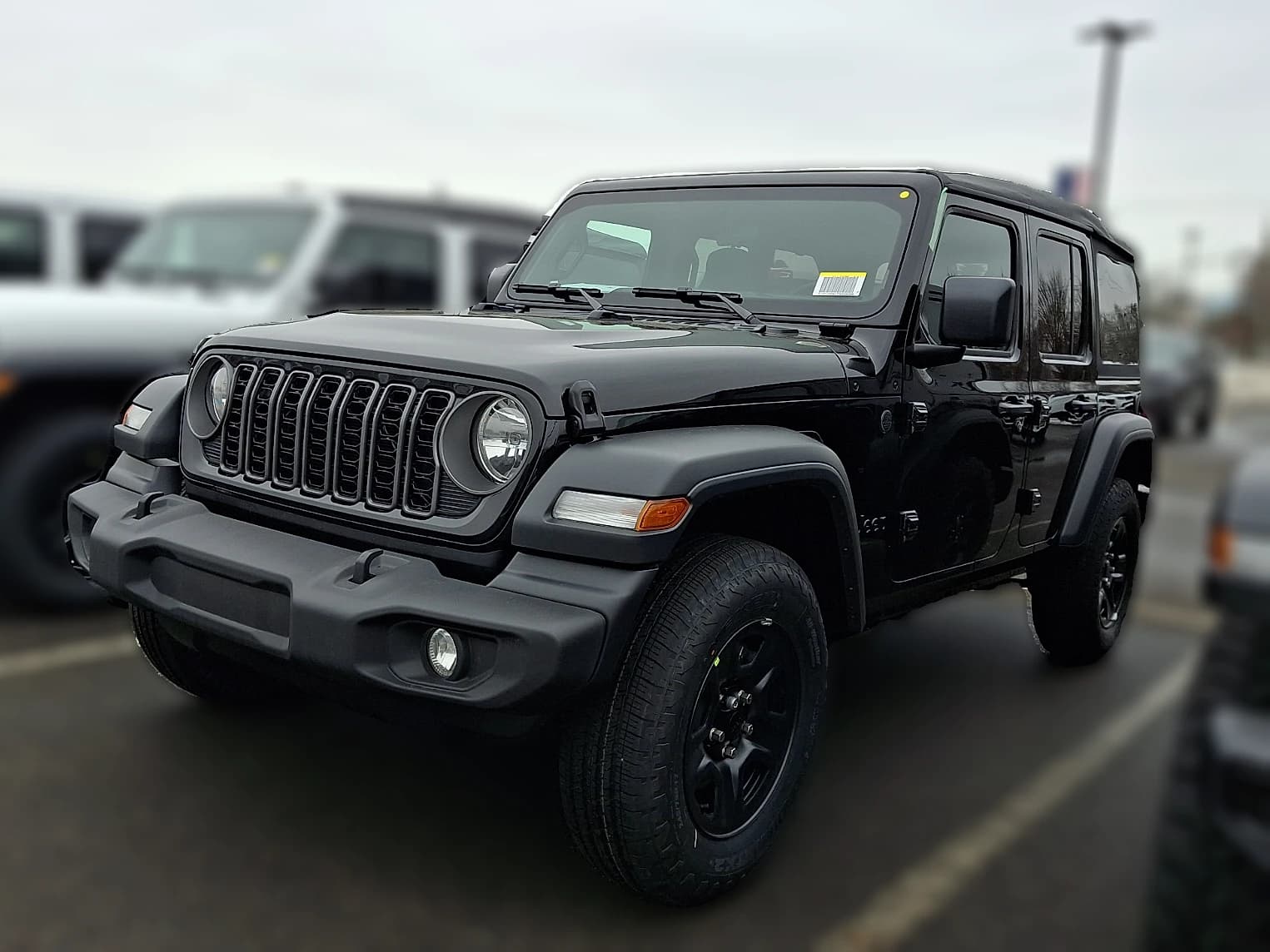 Jeep Wrangler Sport 4 Door 4x4 2026 — side view