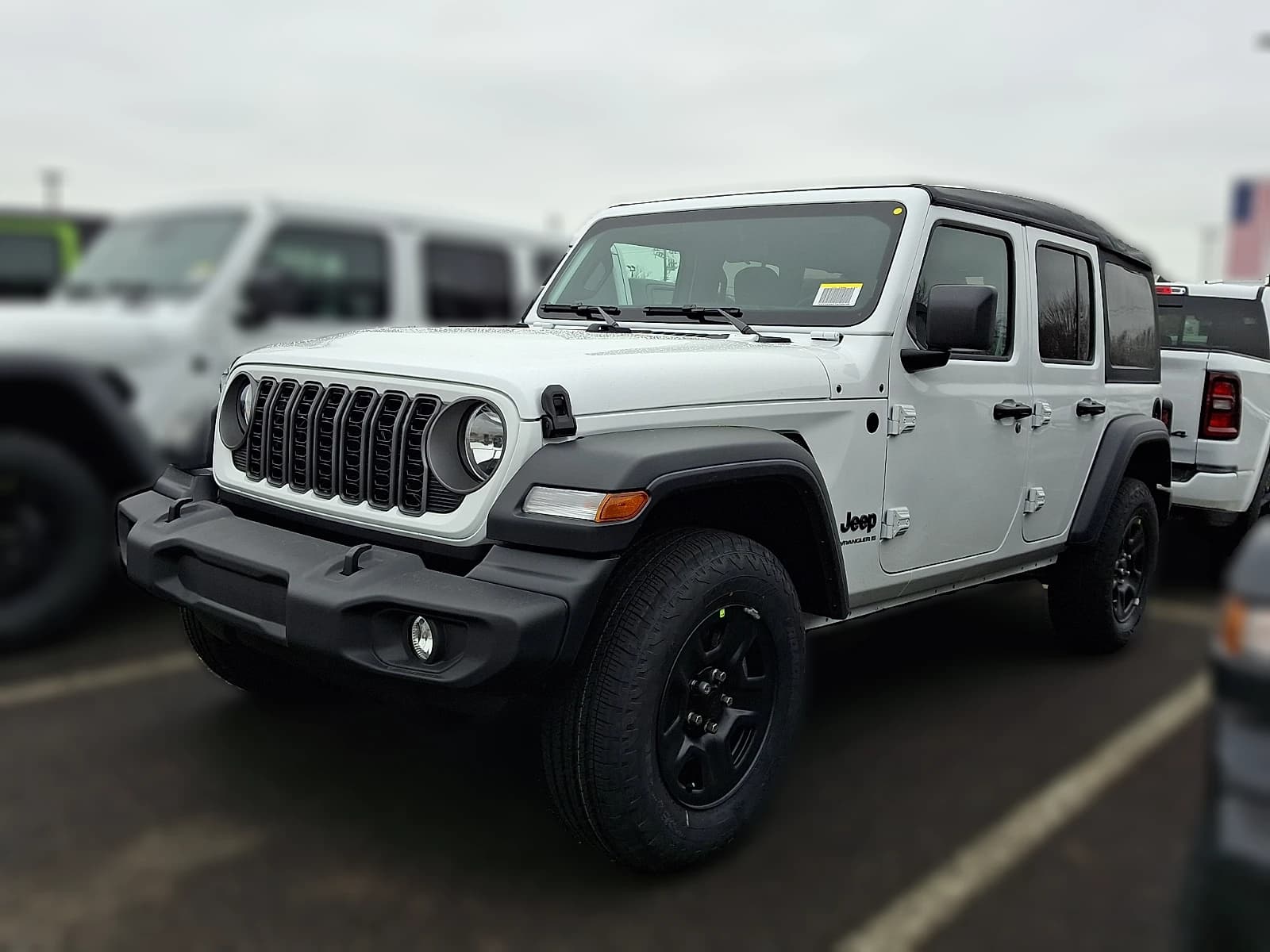 Jeep Wrangler Sport 4 Door 4x4 2026 — side view