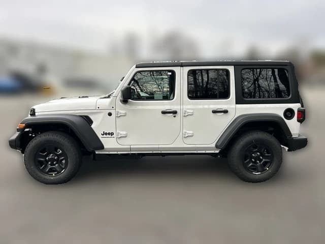 Jeep Wrangler Sport 4 Door 4x4 2026 — side view