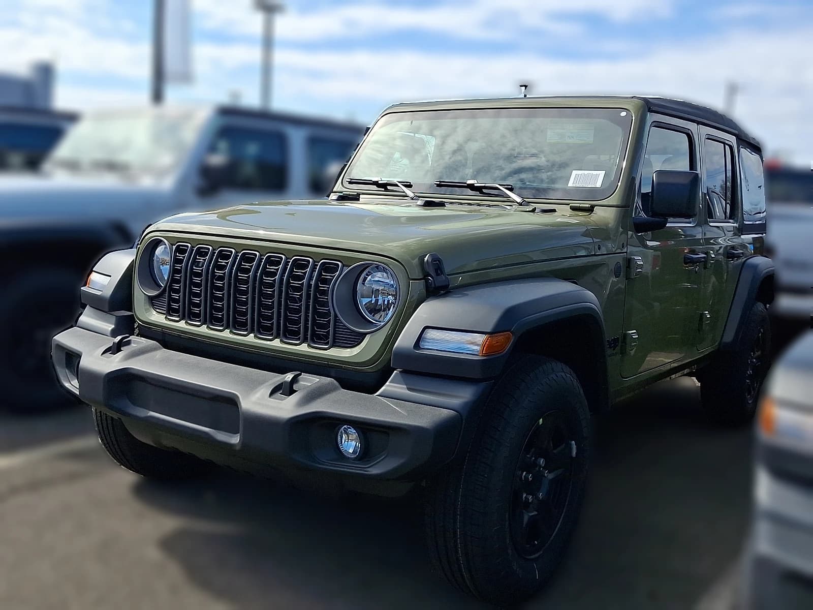 Jeep Wrangler Sport 4 Door 4x4 2026 — side view