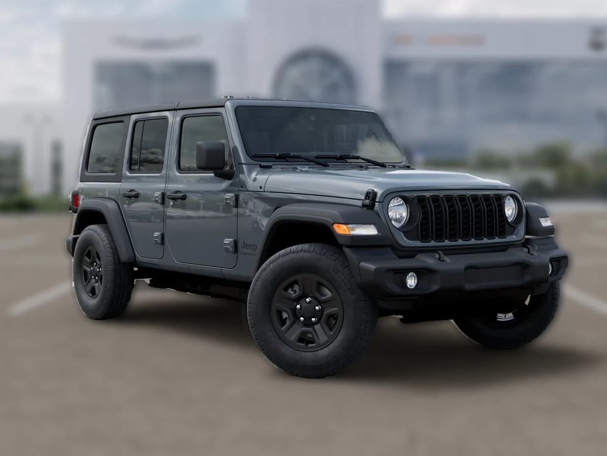 Jeep Wrangler Sport 4 Door 4x4 2026 — side view