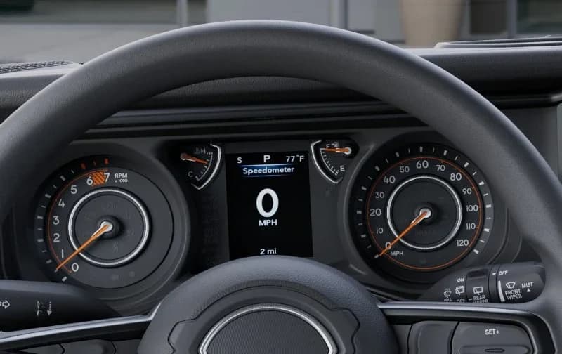 Jeep Wrangler Sport 4 Door 4x4 2026 — side view