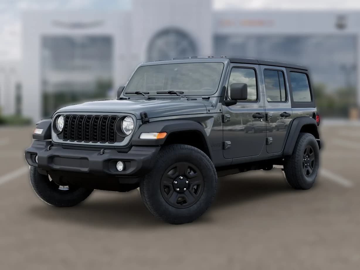 Jeep Wrangler Sport 4 Door 4x4 2026 — side view