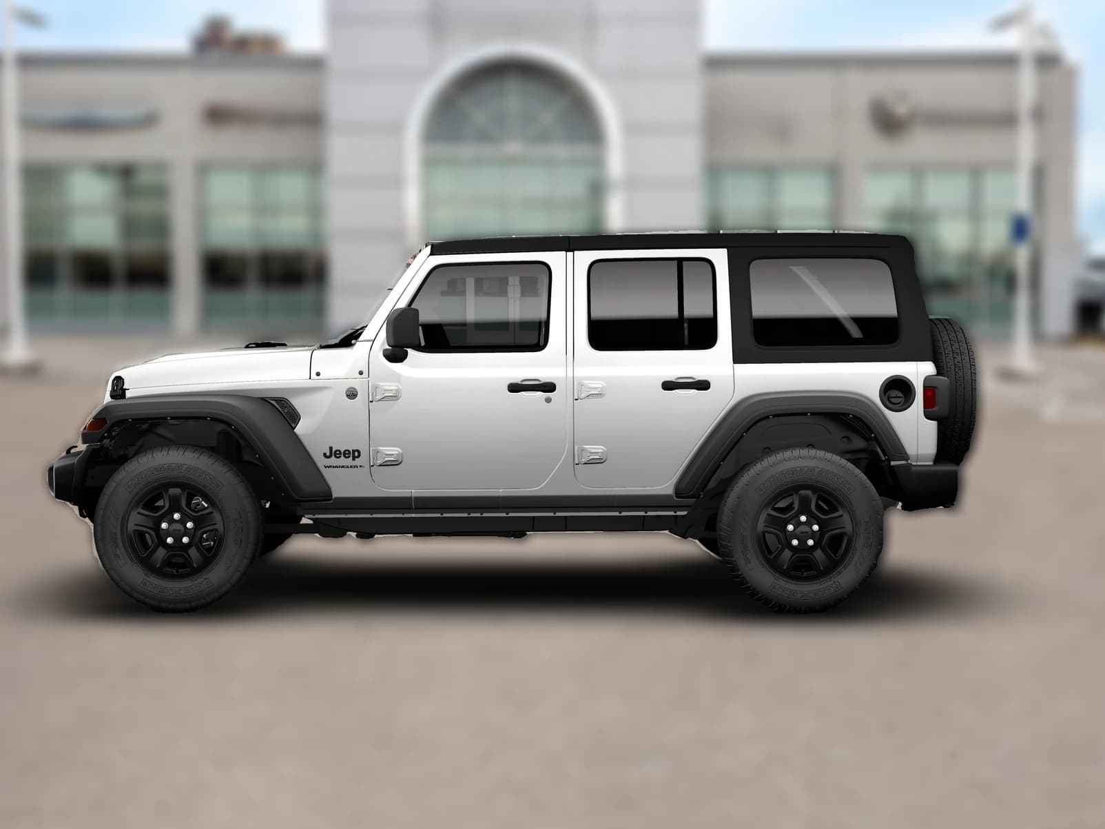 Jeep Wrangler Sport 4 Door 4x4 2026 — side view