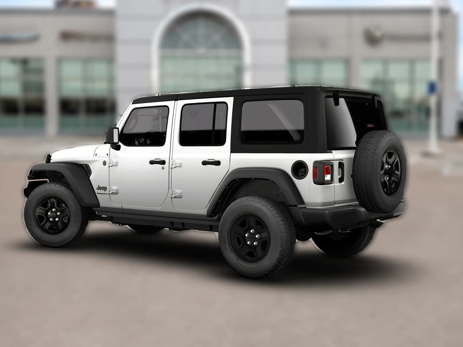 Jeep Wrangler Sport 4 Door 4x4 2026 — side view