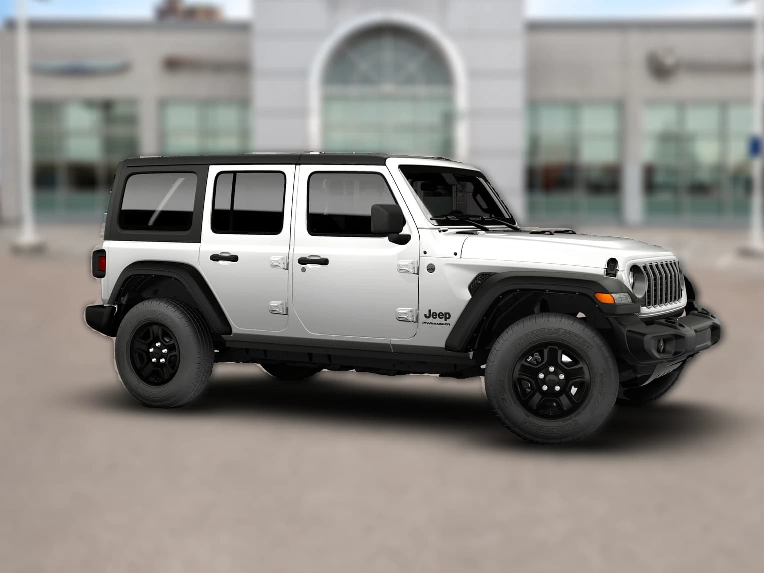 Jeep Wrangler Sport 4 Door 4x4 2026 — side view