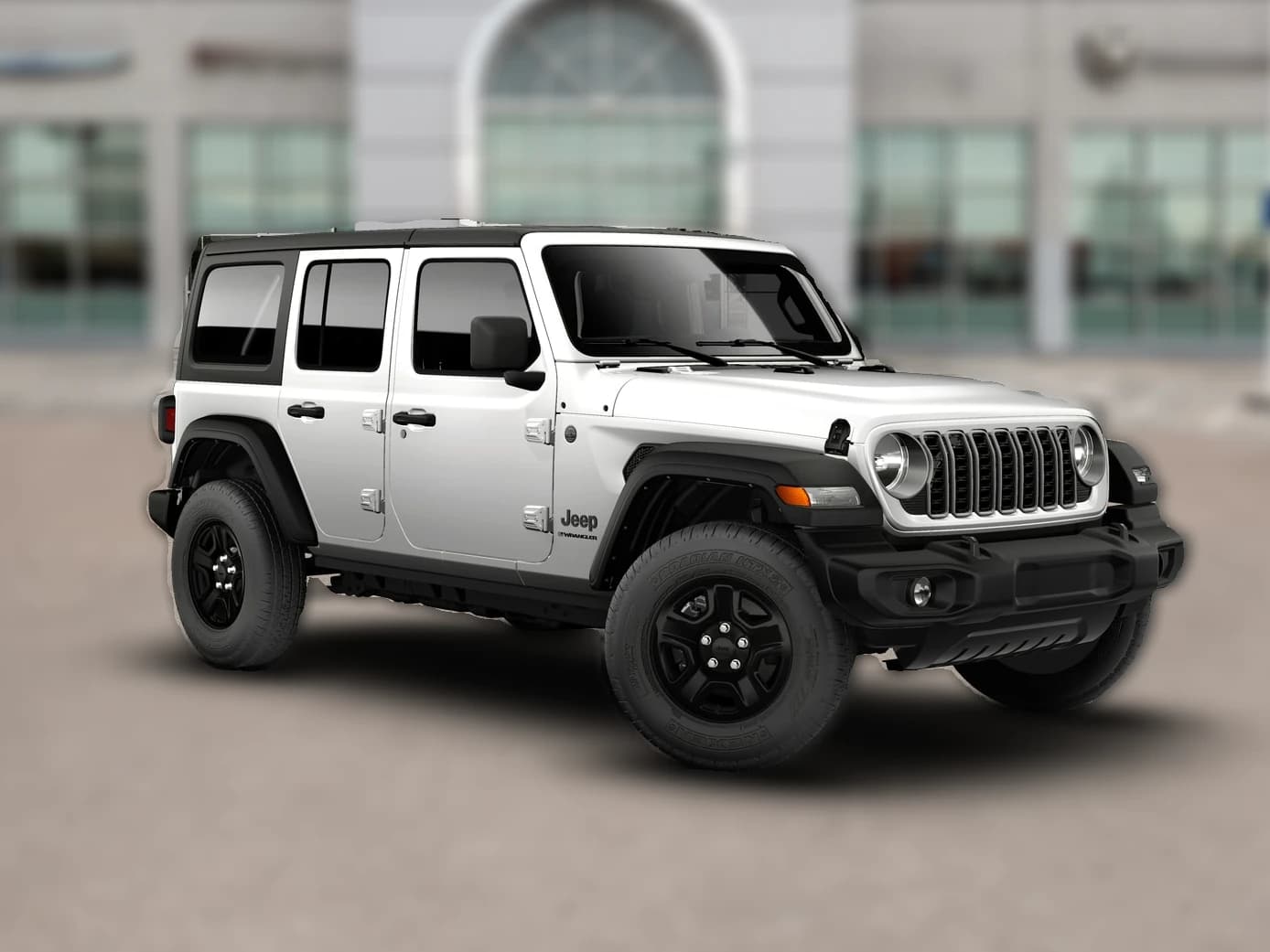 Jeep Wrangler Sport 4 Door 4x4 2026 — side view