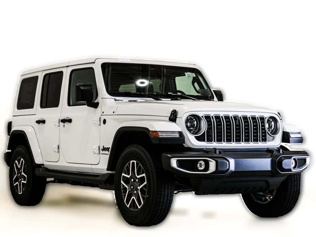 Jeep Wrangler Sahara 4 Door 4x4 2026 — side view