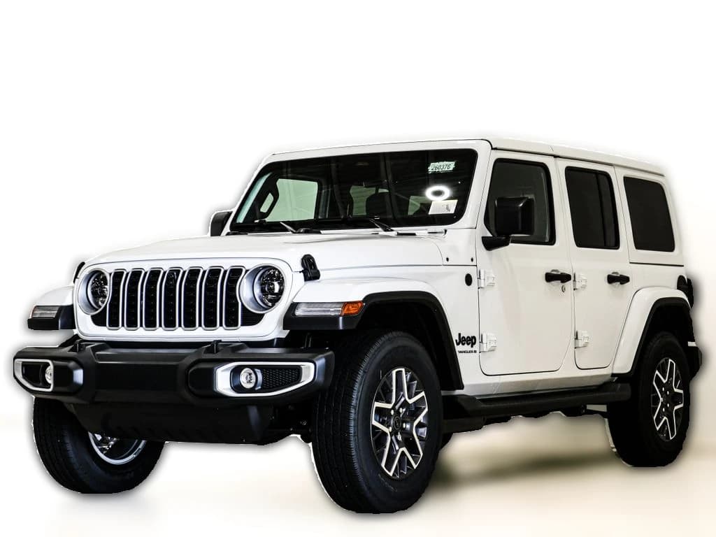 Jeep Wrangler Sahara 4 Door 4x4 2026 — side view